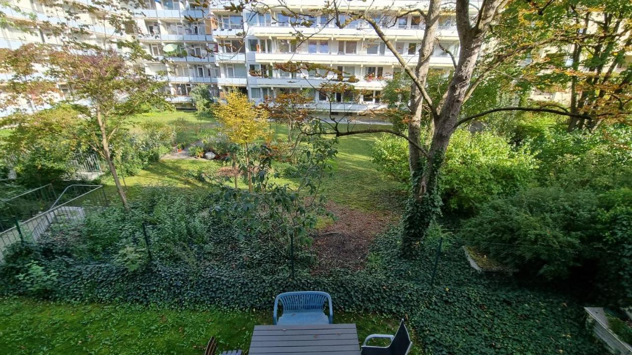 Schwabing Studio With Garden Views Mnichov Exteriér fotografie