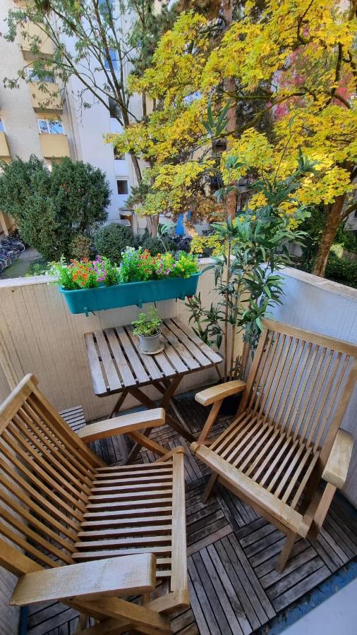 Schwabing Studio With Garden Views Mnichov Exteriér fotografie